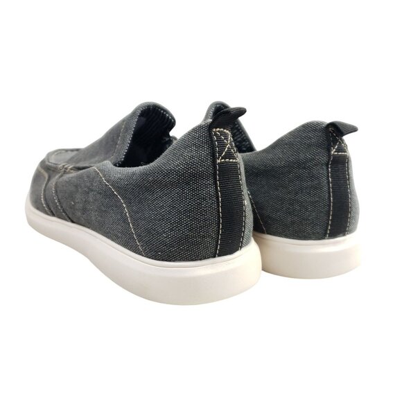 Maui Island Mens Size 13M Gray Slip-On Canvas Casual Shoes - Picture 5 of 9